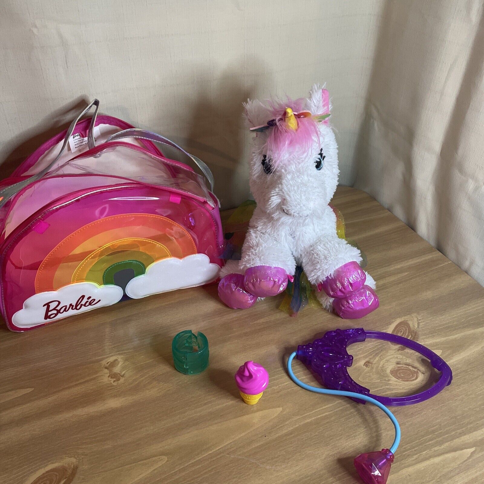 Barbie Unicorn Plush Dreamtopia Pet excellence Surprise price Doctor & With Sound Light By
