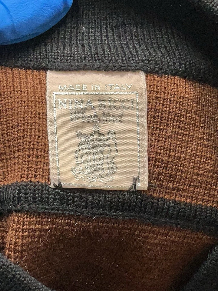 Nina Ricci Wool Dress Made In Italy - Image 3 of 3