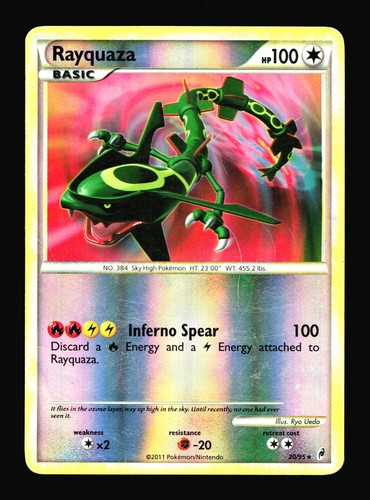 Rayquaza 075/L-P Promo Call of Legends Legendary Japanese Pokemon