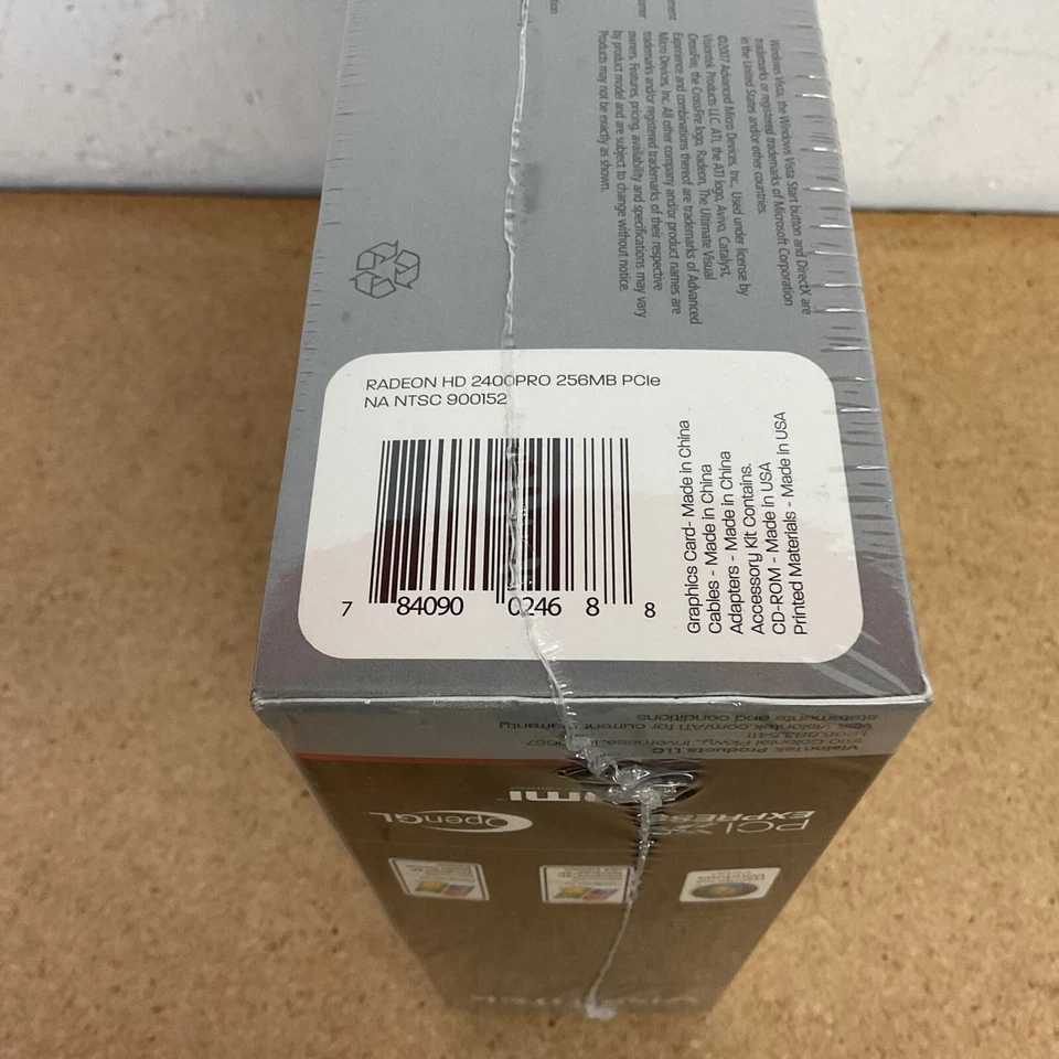 ATi Radeon HD2400 PRO 256MB DDR2 PCI DVI/VGA/HDTV Graphics Card Video - Image 2 of 2