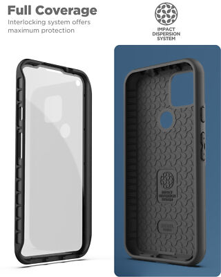Custodia Ibrida Con Clip Da Cintura Per Google Pixel 9 Pro XL / 9 Pro / 9 - Fondina Protettiva Rome Tech, Vetro Temperato Incluso, Nera, Antiurto