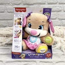 Fisher-Price Laugh Learn Smart Stages Sis Plush Musical Learning Toy NEW