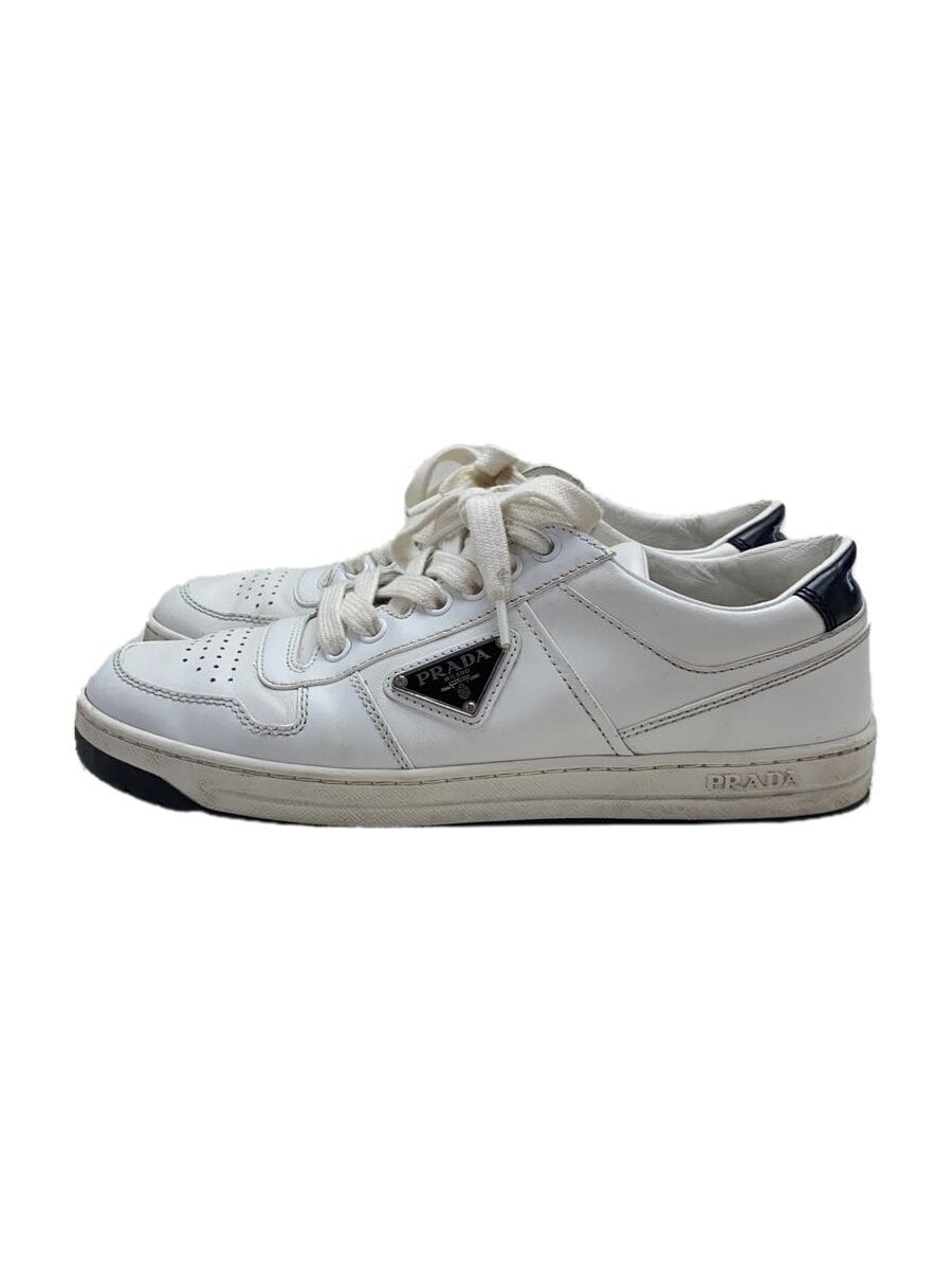 PRADA White Low Top Sneakers Size 38 Style 1E792M