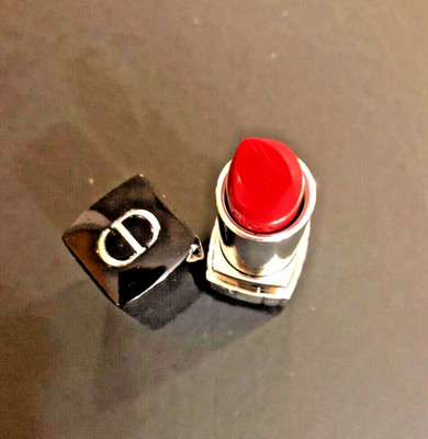 DIOR ROUGE DIOR LIPSTICK  999  ICONIC RED FULL SIZE NEW