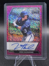 2026 Leaf Metal Josh Hammond Purple Shimmer AUTO Autograph RC Royals /6