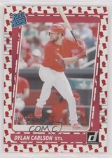 2021 Donruss Rated Rookies Presidential Collection 35/50 Dylan Carlson #37 o7m