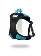 Gooby Comfort Harness - Small | Teak & Black | No Pull Design! | NWT