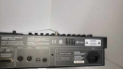 Behringer LC2412 512 Ch 24-Fader DMX Controller | eBay