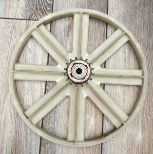 Life Fitness Life Cycle 6500HR Upright Bike Drive Wheel