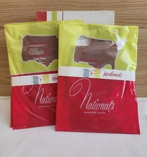 Vintage 6 Pair National's Guaranteed Hosiery Thigh-Hi Nylons Stockings Size B
