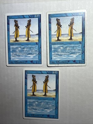 MTG Unlimited Set of 3 Clone 2 LP 1 MP  1993