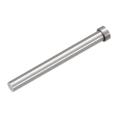 1 Pcs 1'' Dia x 5'' Long SKD61 Straight Ejector Pin Round Tip Punch Silver