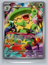 Ludicolo Illustration Rare 095/094 Phantasmal Flames Pokemon TCG MINT MT