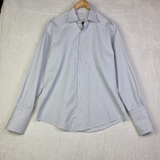 Brooks Brothers Makers and Merchants Slim Fit Dress Shirt Mens 16-35 French Cuff