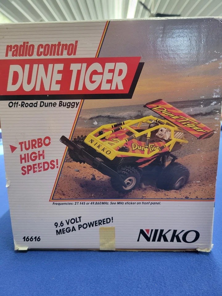 Rare Vintage 80’s Nikko Dune Tiger 1:16 R/C Buggy NEW! - Image 4 of 4