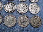 20 SILVER MERCURY DIMES WITH DATES lot WI — photo 5