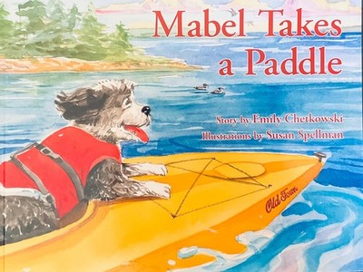 Mabel Takes a Paddle. Maine stories. Unused. Autographed & personalized.