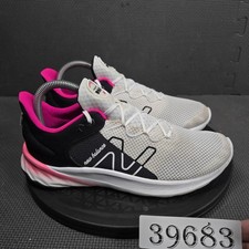 New Balance Fresh Foam Roav Shoes Youth Size 6 White Running Sneakers GEROVSP2