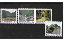 New Zealand - Stamps - Forest Park Scenes  - 1975   (513)