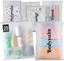 Rasgo Baby Hospital Maternity Organiser Bags Pack of 25 | Hospital Bag Essential