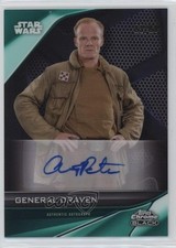 2023 Chrome Black Star Wars Green Refractor 82/99 Alistair Petrie as Auto w3d