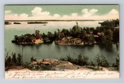 Thousand Islands NY-New York Stave Island Vintage c1907 Postcard