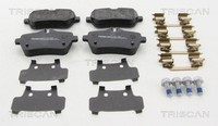 Bremsbelagsatz Scheibenbremse Triscan 8110 23087 FüR Mercedes Klasse W222 V222