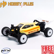 Hobby Plus Speck B 1/24 2WD Buggy Yellow RC Car Racing Basher Mini Micro B RTR