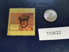 Douglas MacArthur American military leader 2011 Republique De Guinee Stamp