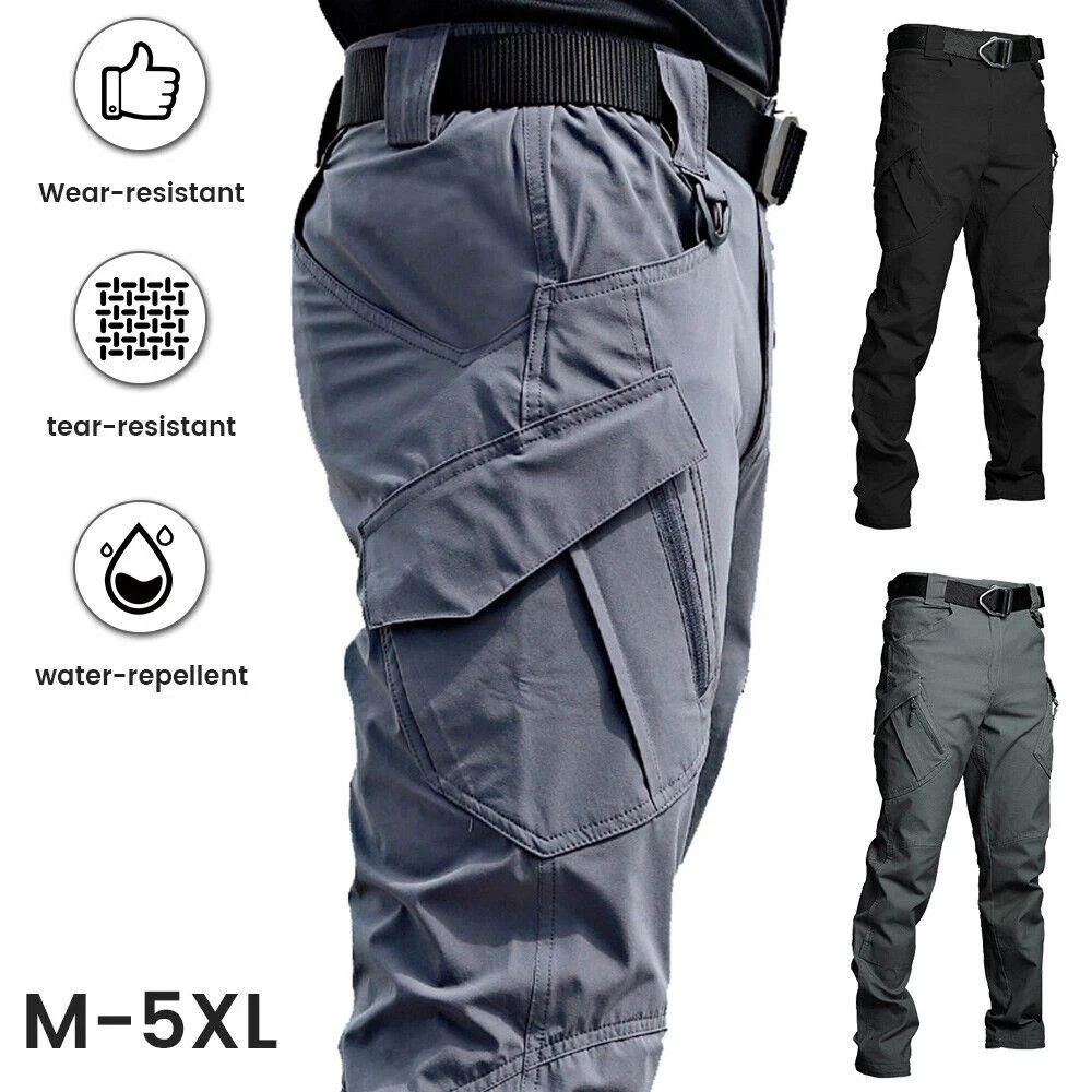 Mens Waterproof Hiking Tactical Trousers Outdoor Fishing Walking Combat Pants
Opens in a new window