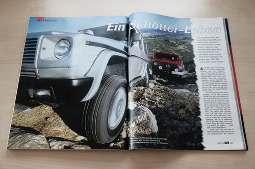 Auto Motor Sport AMS 07/1999 Mercedes 300 GD mit 88PS besser als...?