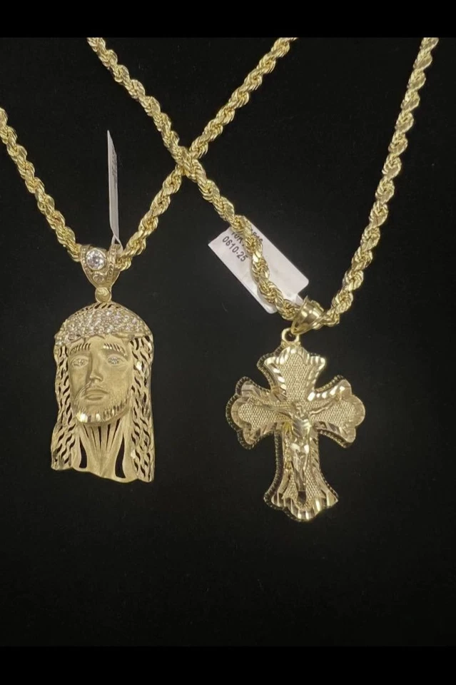 $1 STARTS 10K/14K REAL GOLD ONLY (ebay authenticity guarantee)