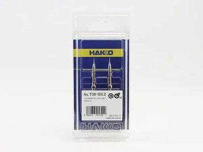 Japan NEW Hakko T38-03L2 Soldering Tip 2L Type 350°C FX-1003 FX-100 Compatible