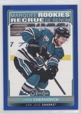 2021-22 O-Pee-Chee Marquee Rookies Blue Border Ivan Chekhovich #518 n1u
