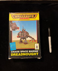 Games Workshop Warhammer 40K Chaos Space Marine Dreadnought EMPTY Box