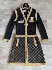 CHANEL Knit Dress Coat Worn Towako Kimishima