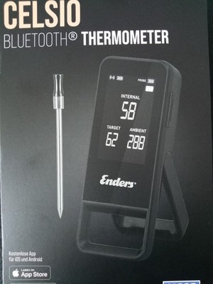 Enders Celsio Bluetooth-Thermometer, LCD, 1 Fühler,  Neu Original  Modell 11823