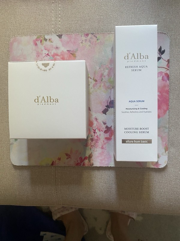 New in Box d’Alba White Truffle Serum Cream & Aqua Serum 2 Products