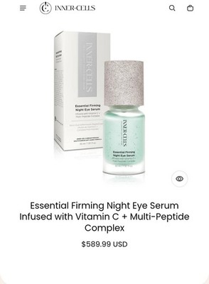 The Inner Cells Essential Firming Night Eye Serum.  Retail $589