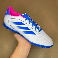 Adidas Goletto IX TF Astro Turf Football Boots White Blue Pink Uk6 Brand New✅