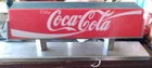 Vintage Coca-Cola Fountain Sign Topper Works 9/89