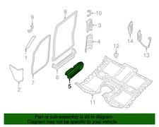 New Genuine Nissan Cover Assy Step Trim Front,Rh 749941PA0A / 74994-1PA0A OEM