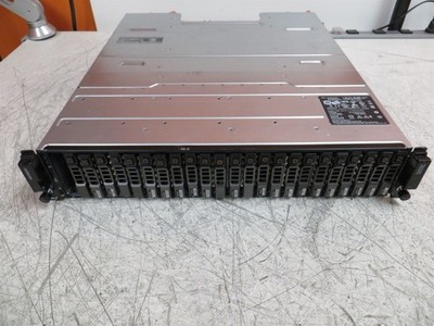 Power Tested Dell PowerVault MD3820i SAN w/ 2x 10G-iSCSI-2 Controllers See DESC