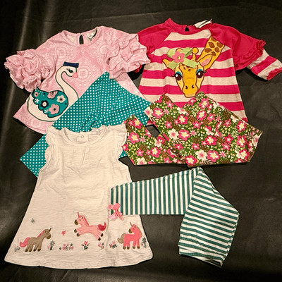Rare Editions & Starting Out 6-pc Set 18-24 months Girls 3 Outfits Clothes Lot