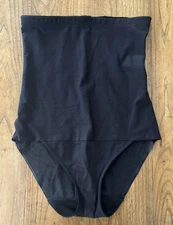 Naomi & Nicole Women’s Black Very High Waist Slim Shapewear Underwear Size Large