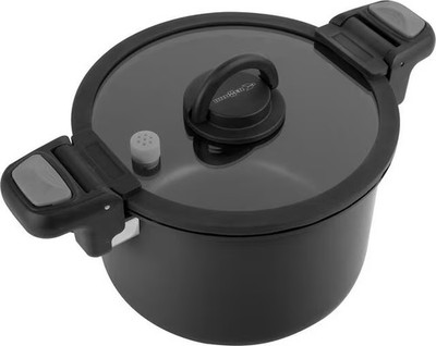 Brunner Quickpot Schnellkochtopf, 5l, schwarz