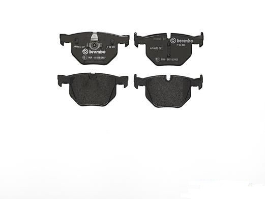 Brake Pads Set fits BMW 525 E60, E61 3.0D Rear 07 to 08 Brembo 34212339276 New - Image 35
