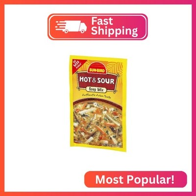 Sunbird Mix Soup Hot and Sour, 1.34 oz