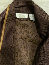 vtg VICTORIA'S SECRET Paisley robe sz P/S Gold label