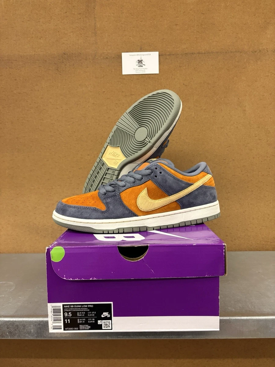 Nike Dunk SB Low Light Carbon Monarch for sale | eBay